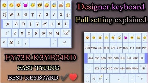 FB FYTER KEYBOARD 2022 || FAST TYPING KEYBOARD 2022 || CAPITAL KEYBOARD FAST || FYTER KEYBOARD 2022