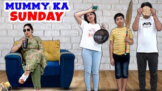 MUMMY KA SUNDAY | Family Comedy Movie | Aayu and Pihu Show