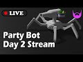 Blender 2.8 Modeling a Party Bot | Chill Live Stream