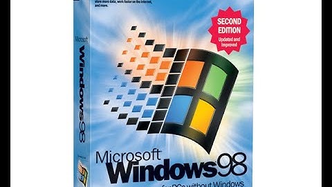Introducing Microsoft Windows 98 Second Edition on (DOSBox-pure 0.9.7 Core)