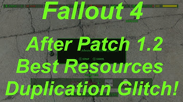Fallout 4 Resource Duplication Without Save Reloading Glitch After Patch 1.2! (Fallout 4 Glitches)