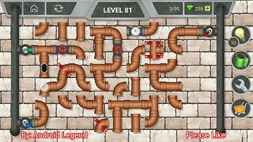 Pipeline Extra Level 81 All 3 stars By Pixign, Android Solution