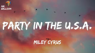 Miley Cyrus - Party In The U.S.A. (Lyrics) chords