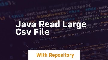 java read large csv file