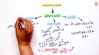 مراجعات عين-التباديل والتوافيق