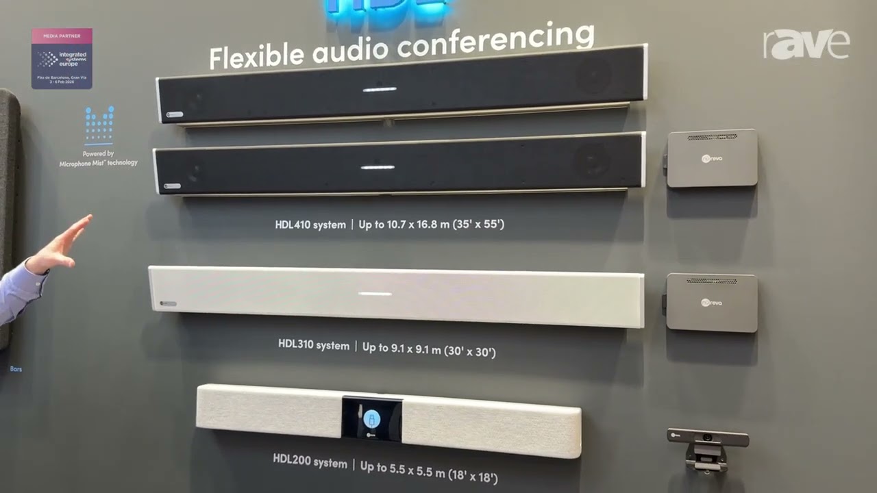 ISE 2026: Nureva Presents HDL Series, a Flexible Audio Conferencing System for Large Rooms