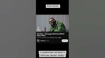 Thumbnail of RICK ROSS CHAMPAGNE MOMENTS OFFICIAL MUSIC VIDEO #rickross #hiphopmusic #rapmusic #rap #shorts