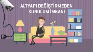 GÜVENLİK PAKETİ - HD ANALOG 4 KAMERALI