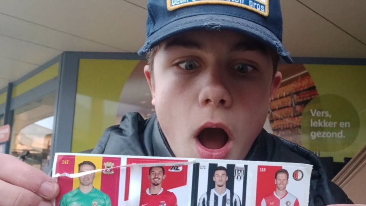 Voetbal kaarten uitpakken - OrlandoAlsVlogger Vlog #15
