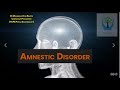 Amnestic disorder  neurocognitive disorder 