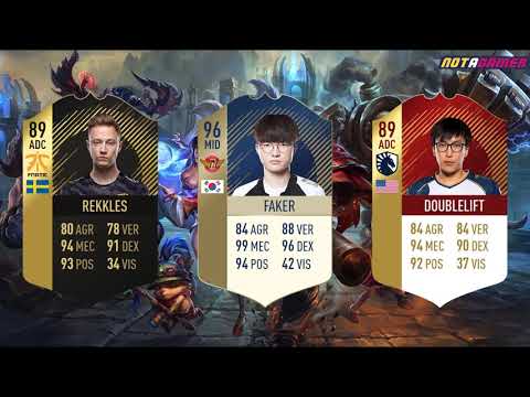 League of Legends: Professional gamers are designed by players to be the Fifa Ultimate Team card 1