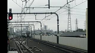 E257系5000番代 OM-91編成 あずさ85号 通過シーン