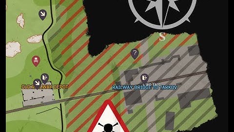 Escape From Tarkov : NEW Zone and EXTRACTION Railway Bridge to Tarkov