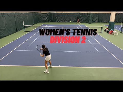 College Tennis highlights