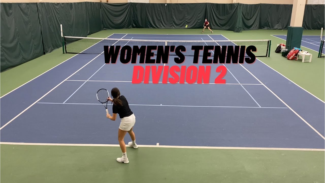 College Tennis highlights NTRP 4.5-5.0 women's #2 single division 2 Davenport vs Walsh University