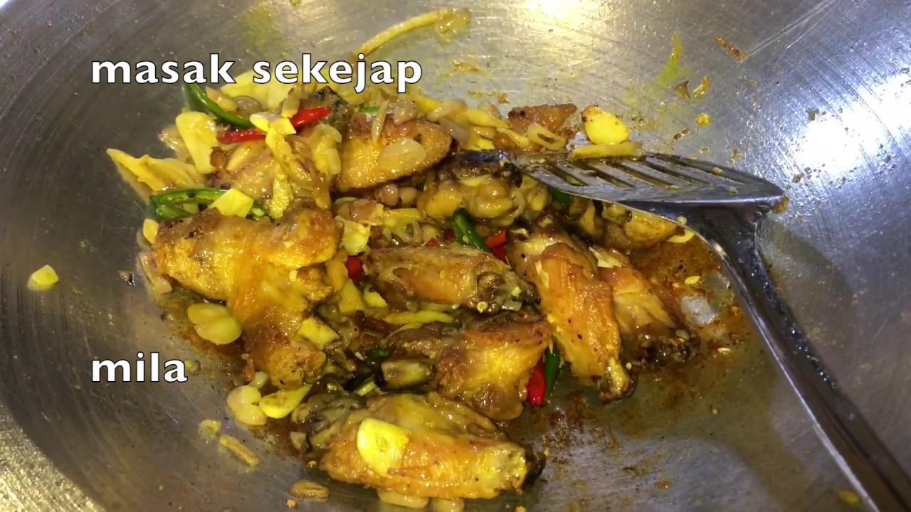 Resepi ayam goreng halia - YouTube