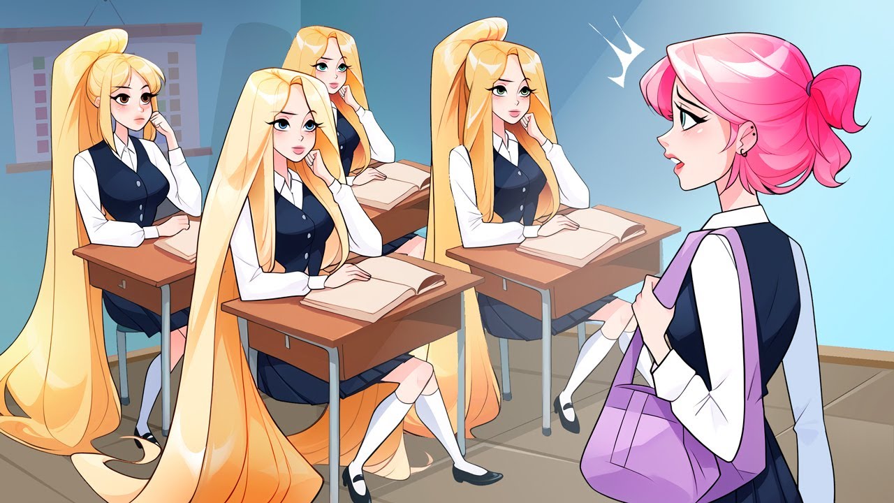 Me Enviaron a una Escuela Solo Para Chicas Rubias