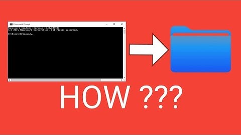 Cara membuat & menghapus folder di CMD ???
