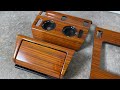 Mercedes-Benz w124 zebrano wood kit restoration