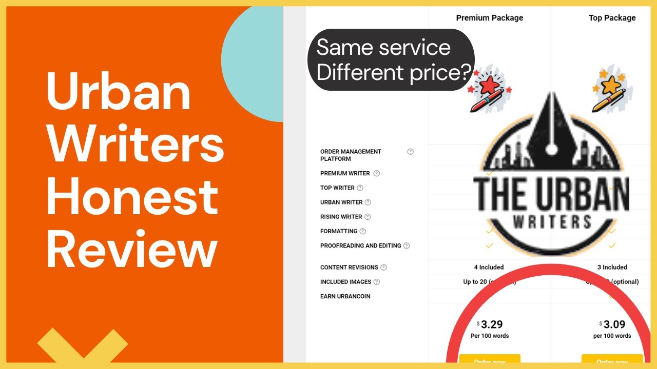 The Urban Writers Review （Part 1） YouTube