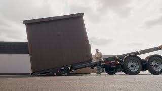 The Pine Hill Double Frame Shed Trailer: Master Your Short Loads and Residential Deliveries