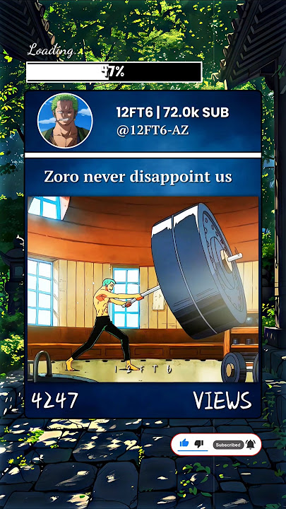 What if Zoro is the the main character 💀 [] one piece [] #shorts #anime #onepiece