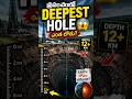 🔥 భూమిలో మనుషులు తవ్విన deepest hole ఇదే 😱 #dangerous #telugushorts #facts #information #shortvideo
