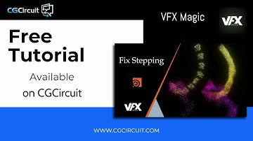 Fix Particle Stepping in Houdini