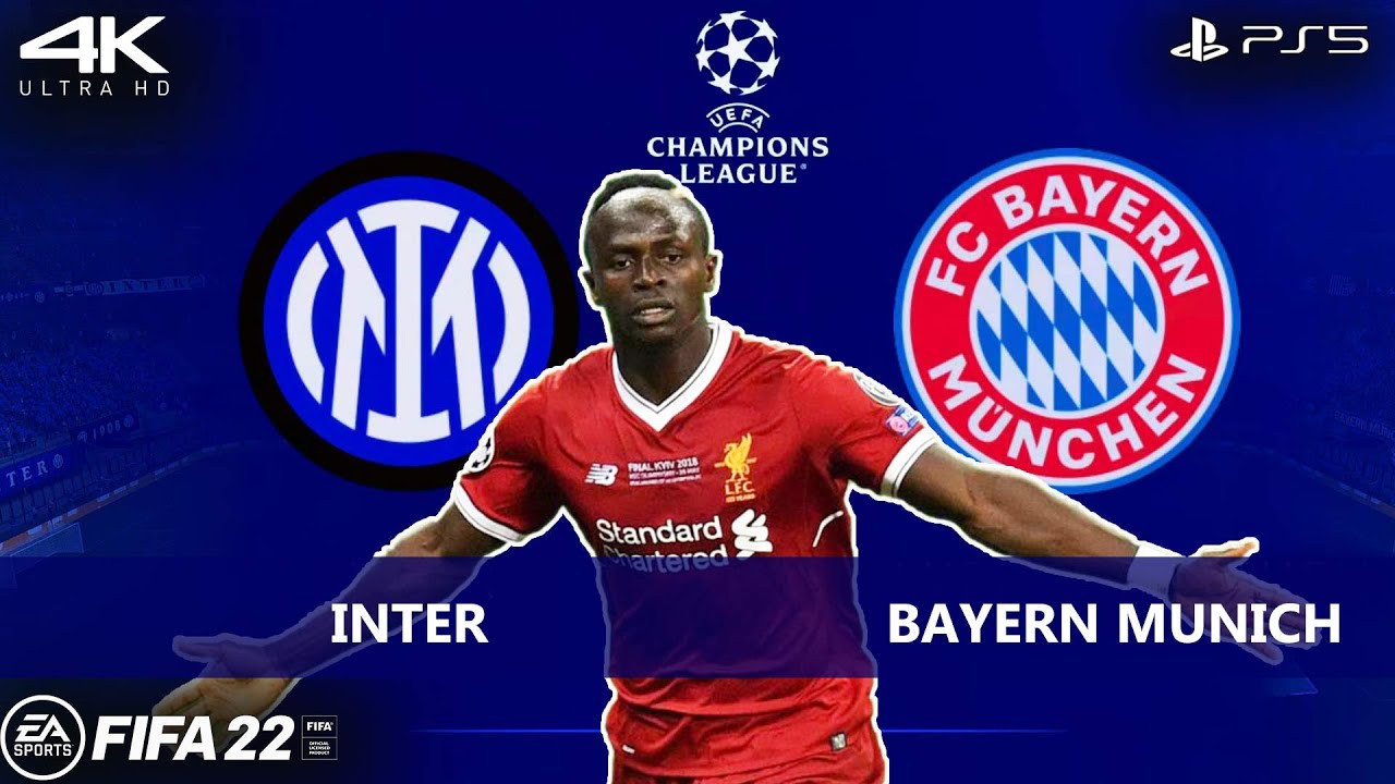 FIFA 22 - UEFA Champions League 22/23 | Inter Milan vs Bayern Munich | Group Stage | 4K