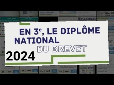 PRÉSENTATION BREVET DES COLLÈGES 2022/2023