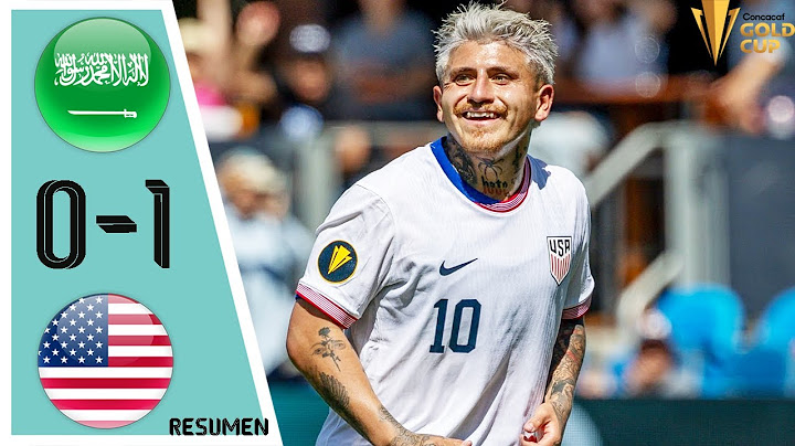 Saudi Arabia vs United States 0-1 Resumen y Goles | Copa Oro CONCACAF 2025 HD