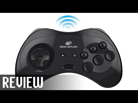 SEGA Saturn Bluetooth Controller: Besser als das Original? | Review / Test | LowRez HD | deutsch