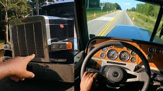 My First Time Driving A 379 Peterbilt! This Truck Is Too Hard Core!