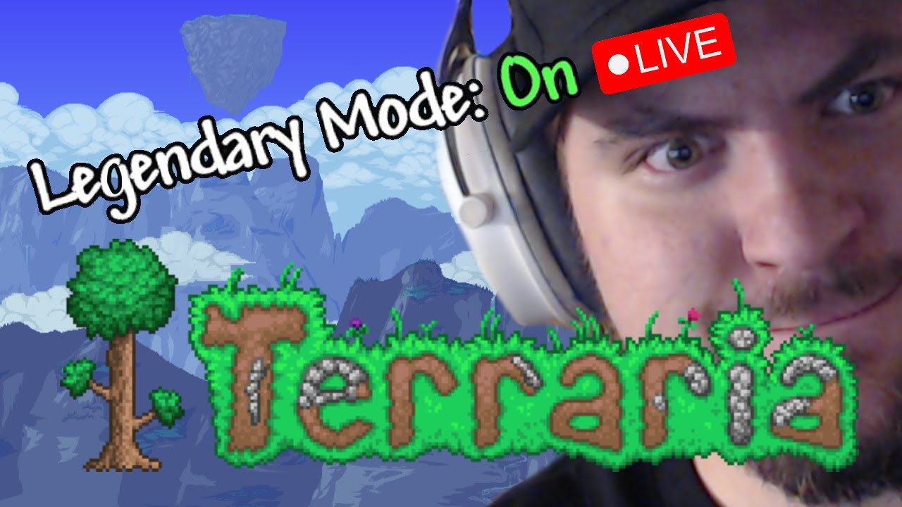 🔴  Terraria pro zábavu!!! Post - Moon Lord (Legendary) w/ Bulboss