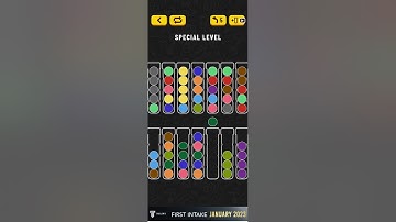 Ball sort special level after 900