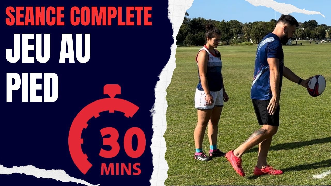 [RUGBY] 🏉 SEANCE DE JEU AU PIED 🎯