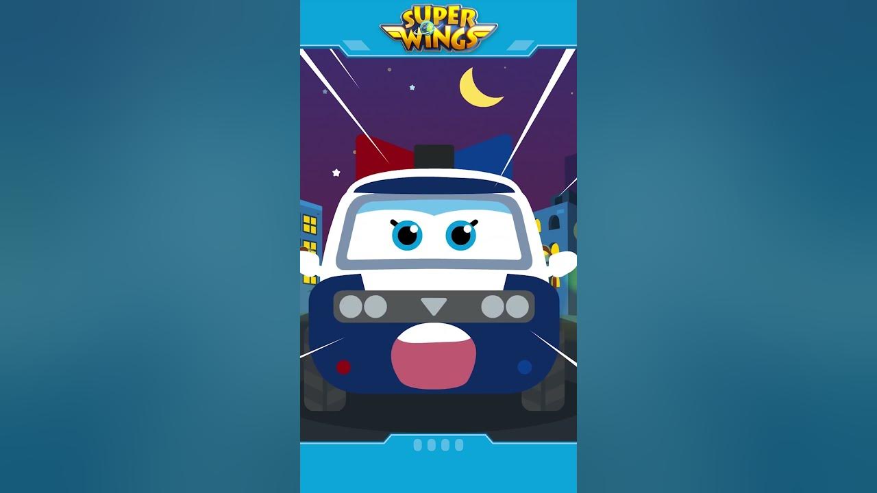 Superwings | Shorts | Police Car Song #superwings
