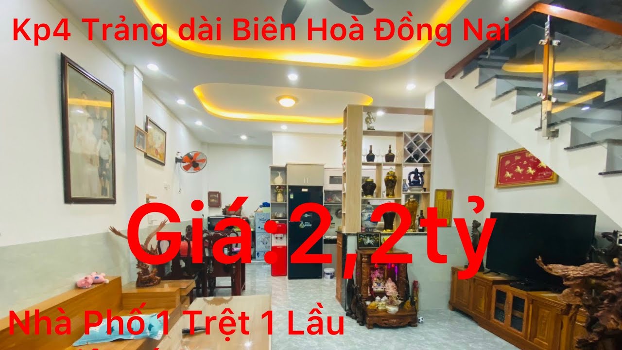 Nhà Đẹp Giá Rẻ Biên Hoà.Toạ lạc kp4 Phường Trảng Dài Biên Hoà Đồng Nai