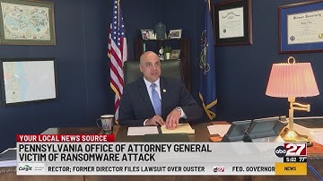 Ransomware attack targeting Pa. attorney general leads to case delays, takes down some critical inte