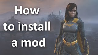 How to install a mod in Gotham Knights
