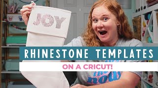 How to Make a Rhinestone Template on a Cricut Machine