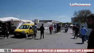 Marseille : le marché aux Puces de la Madrague-Ville (15e) a rouvert