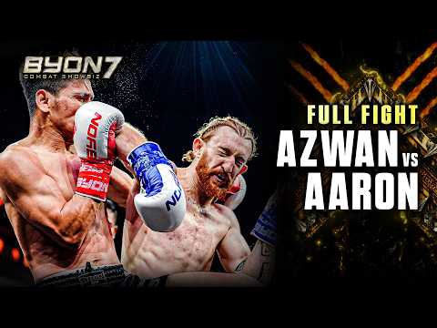 AZWAN CHE WIL VS AARON 'THE BOUNTY HUNTER' CLARKE (BYON COMBAT SHOWBIZ VOL.7) FREE FIGHT
