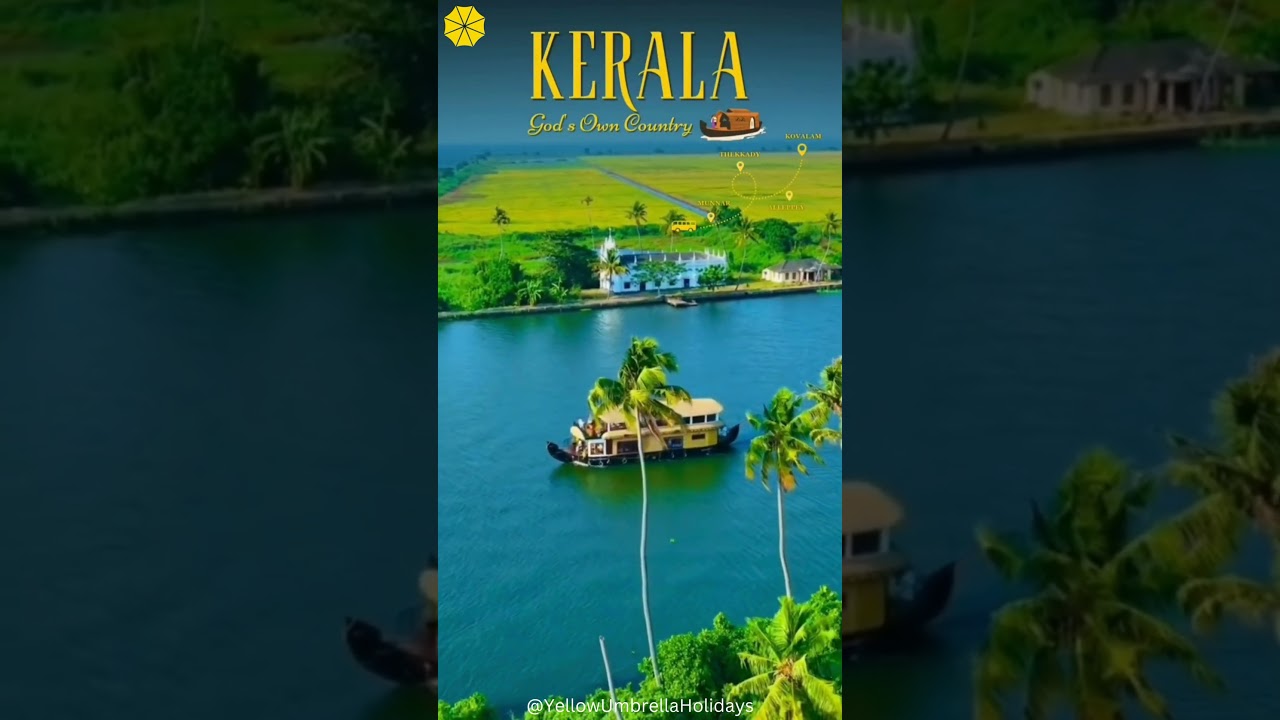 Kerala – God’s Own Country 🌴✨  
