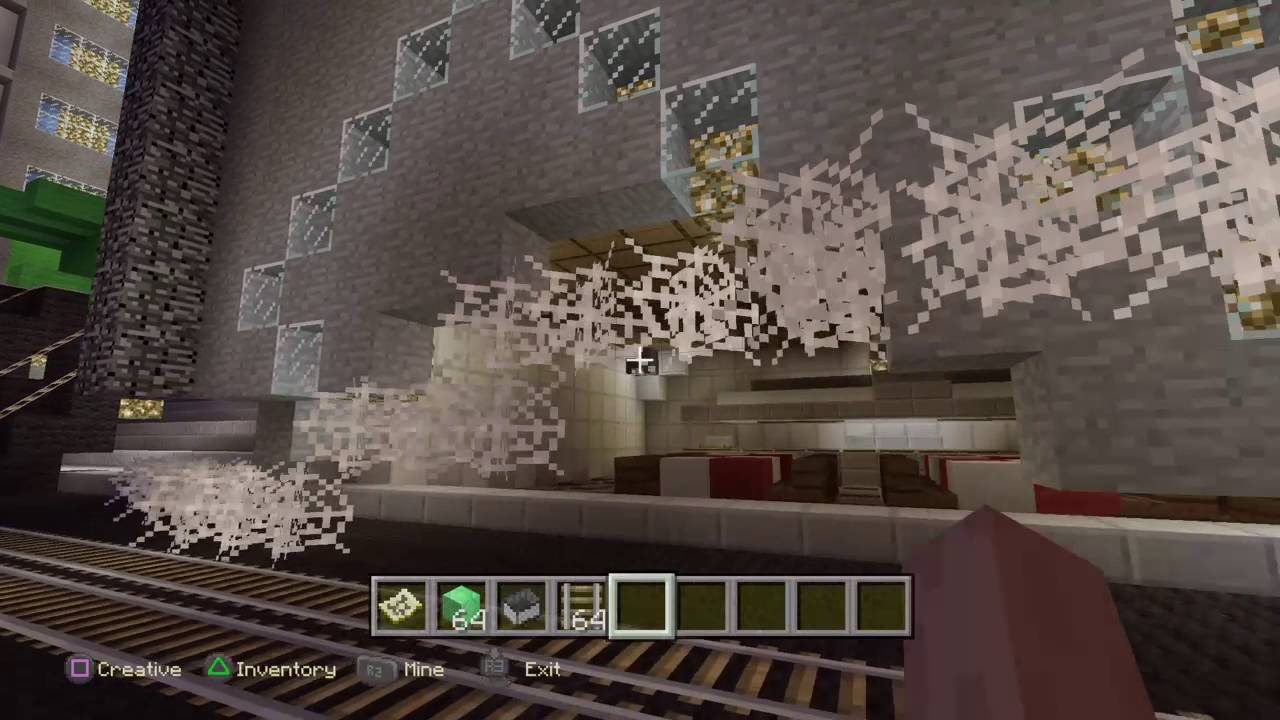 Minecraft railbusters map on ps3/ps4