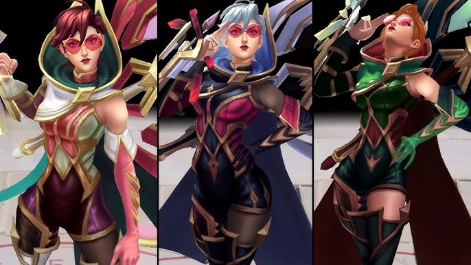 Arclight Vayne champion skins in League of Legends