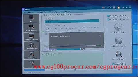 CGDI MB---W164 all key lost with ac adapter