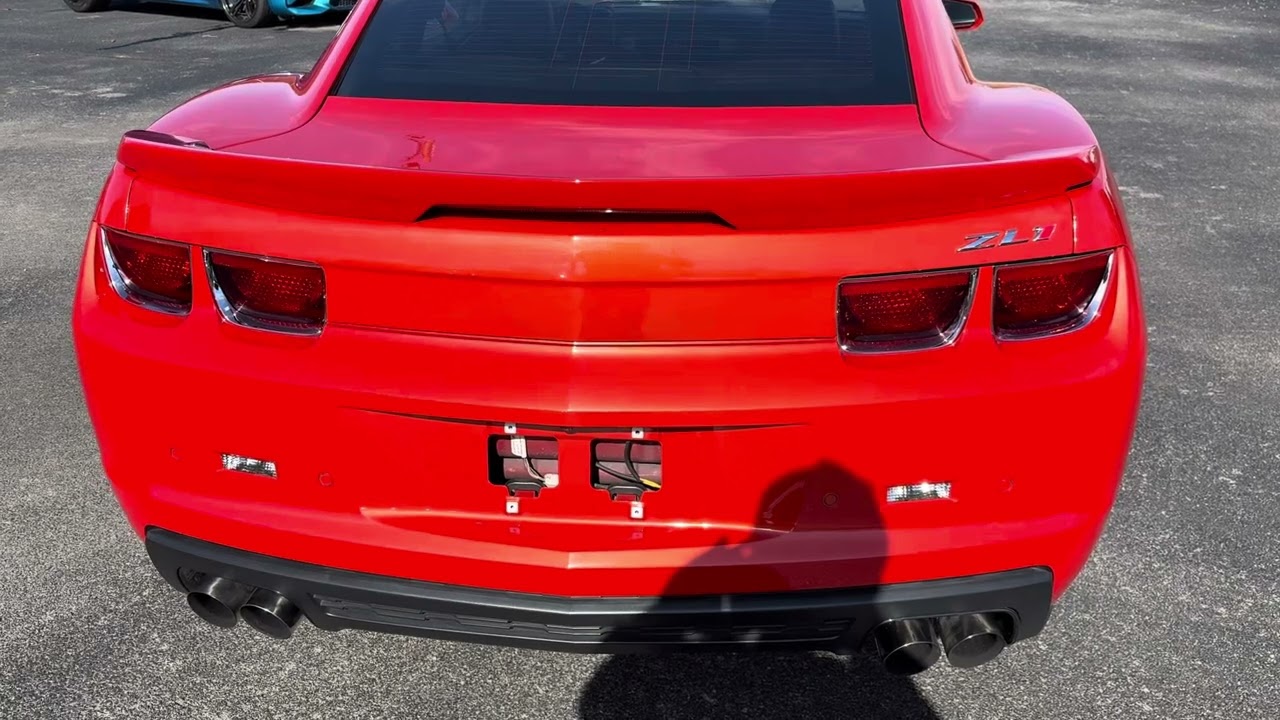 2012 Camaro ZL1 Inferno orange FOR SALE