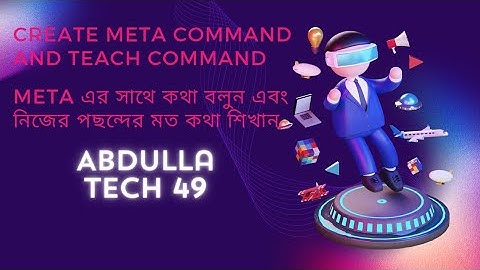 How to Make Messenger Ai Bot Meta Commamd | Messenger GPT Bot | Fixed | Abdulla Tech 49|