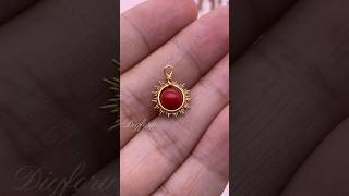 Love this sun charm #jewelrytutorial #beads #diyjewelry #wirejewelry #jewelrymaking #earring screenshot 4
